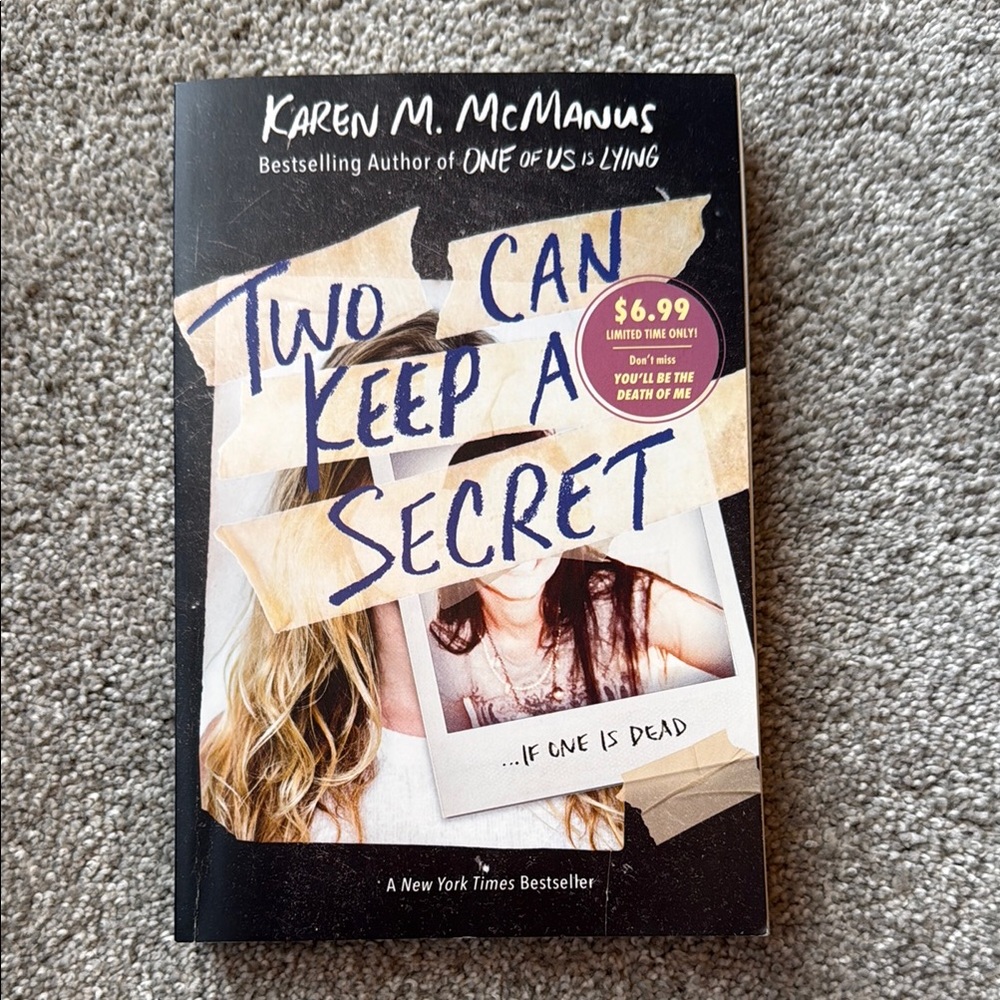 Two Can Keep a Secret Book by Karen M McManus